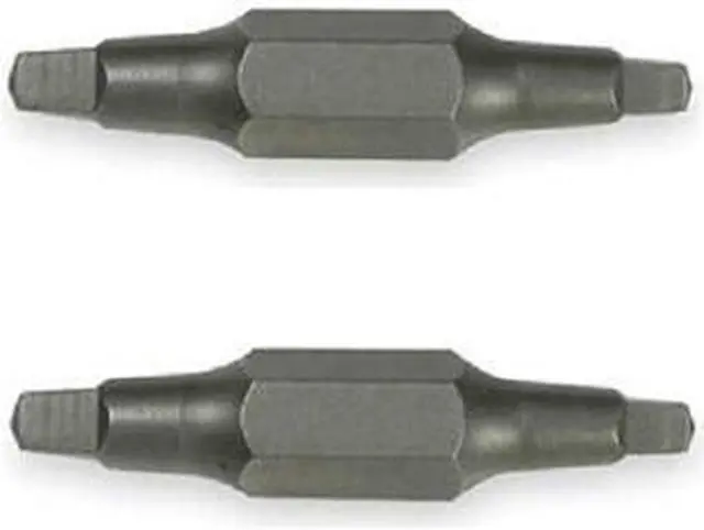 Main image of KLEIN TOOLS 32484 Insert Bit,SAE,1/4",Hex,#1/#2,1-1/4",PK2