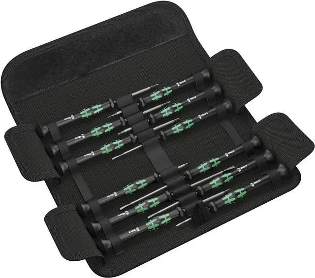 Main image of Wera 073675 Kraftform Micro-Set/12 SB 1 Screwdriver set for electronic applications