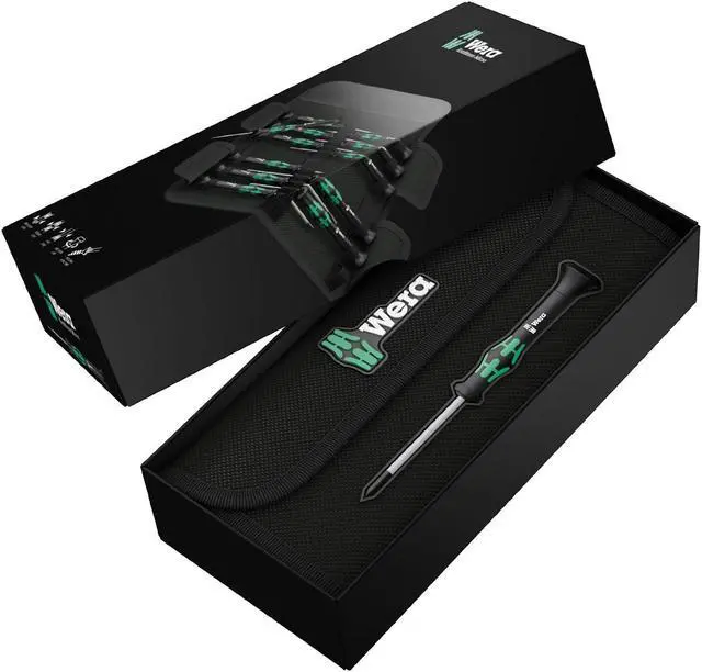 Alt view image 5 of 9 - Wera 073675 Kraftform Micro-Set/12 SB 1 Screwdriver set for electronic applications