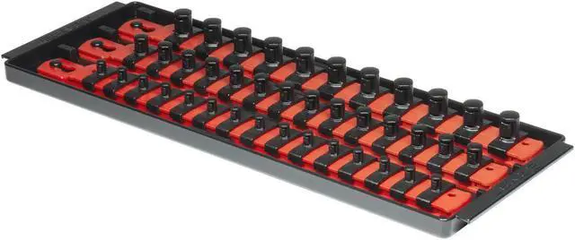 Main image of Ernst Mfg 8490 RD Socket BOSS High-Density Tray w/3 Socket Rail Socket System
