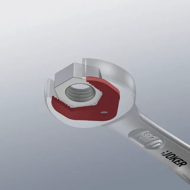 Alt view image 2 of 15 - Wera Combo Wrench St,Steel,Chrome,Standard  05020013001