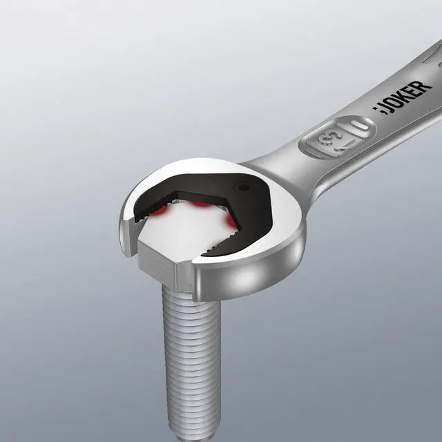 Alt view image 5 of 15 - Wera Combo Wrench St,Steel,Chrome,Standard  05020013001