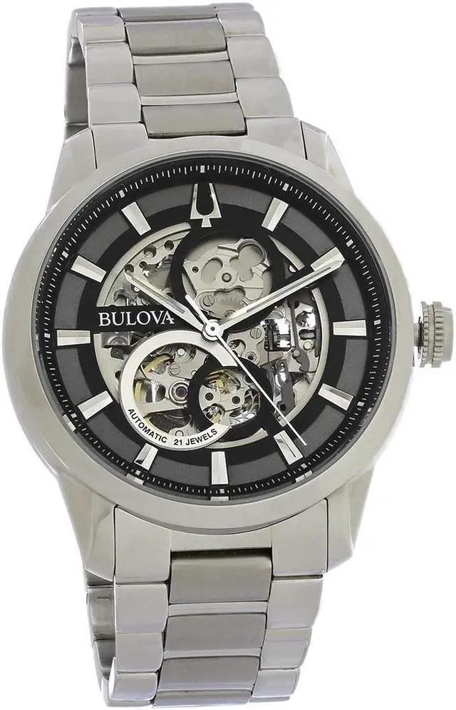 Alt view image 2 of 7 - Bulova 96A208 Sutton Men's Watch Silver 43mm Stainless Steel