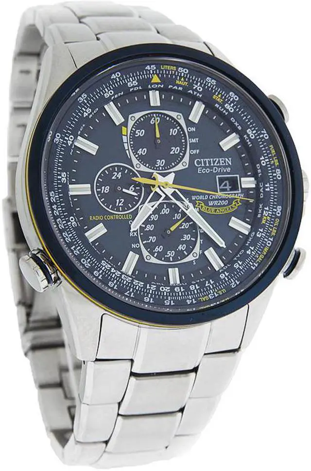 Main image of Citizen Mens Chronograph A-T Eco Drive World Time Oversized AT8020-54L Watch