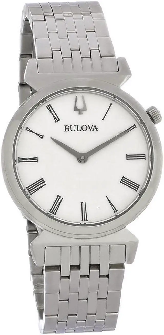 Main image of Bulova Regatta Ladies White Dial Stainless Steel Quartz Watch 96L275