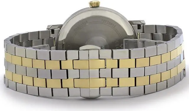 Alt view image 16 of 20 - Bulova 98B255 Men's Stainless Steel Two-tone Bracelet Band Grey Dial Watch