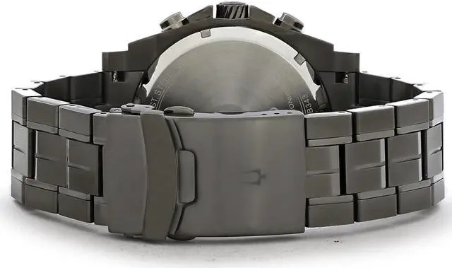 Alt view image 2 of 7 - Bulova Precisionist Champlain UHF Carbon Fiber Dial Chronograph Watch 98B343