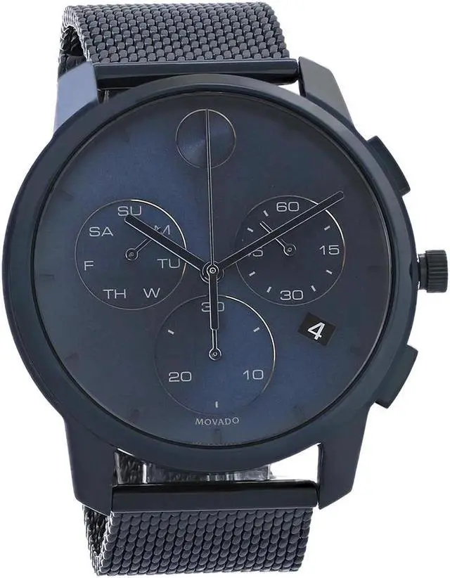 Alt view image 3 of 9 - Movado Bold Thin Chronograph Mens Watch