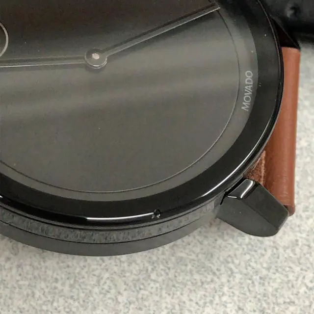 Alt view image 7 of 9 - Movado Bold Cognac Leather Mens Watch