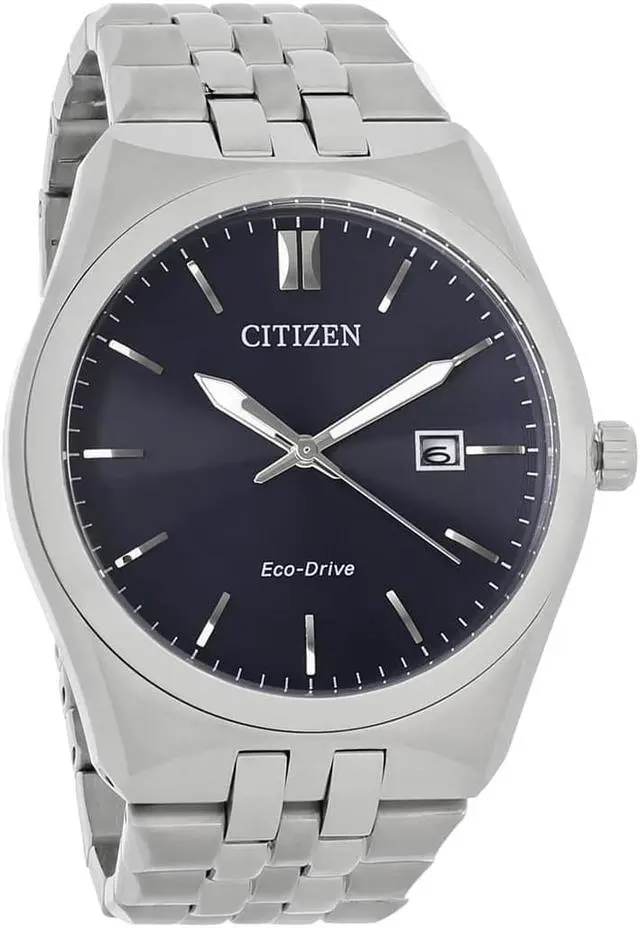 Alt view image 5 of 7 - Men's Citizen Eco-Drive Corso Stainless Steel Watch BM7330-59L