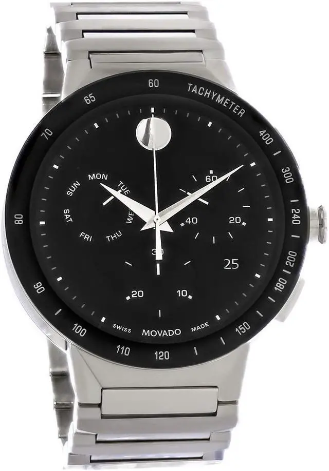 Main image of Movado Sapphire Synergy Mens Swiss Chronograph Quartz Watch 0607239