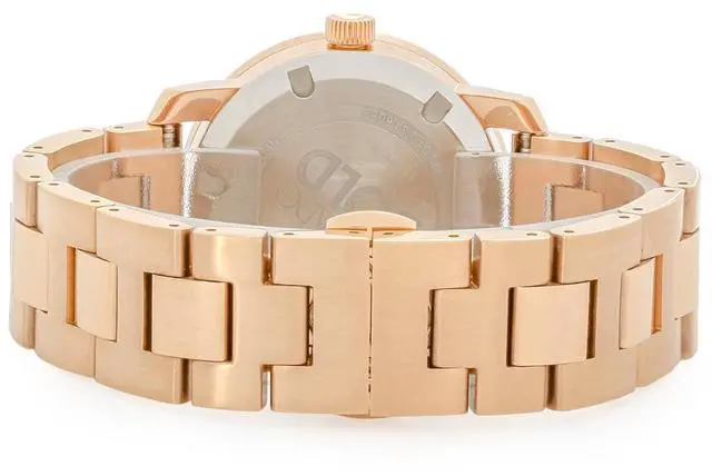 Alt view image 20 of 20 - Movado Bold Ladies Crystal Rose Gold Tone Bracelet Swiss Quartz Watch 3600086
