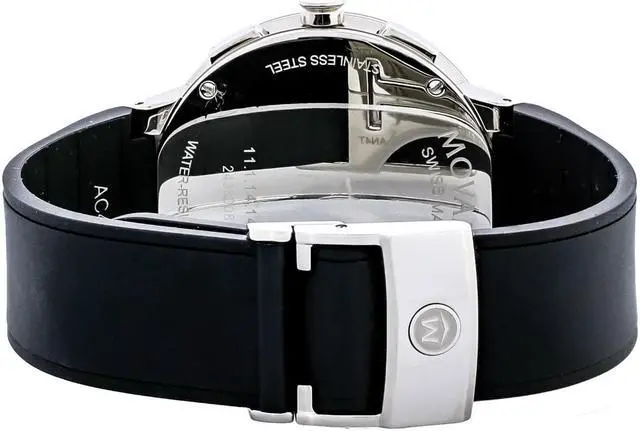 Alt view image 4 of 5 - Movado Sapphire Chronograph Rubber Mens Watch