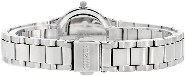 Alt view image 7 of 8 - Citizen Eco-Drive Silhouette Ladies Stainless Steel Watch EW1670-59D