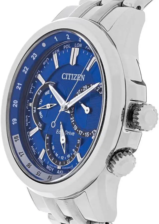 Alt view image 3 of 13 - Men's Citizen Eco-Drive Calendrier Multi-Funtion Watch BU2021-51L