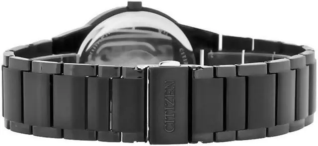Alt view image 17 of 20 - Citizen Eco-Drive Mens Axiom Series Black ION PVD Stainless Watch AU1065-58E
