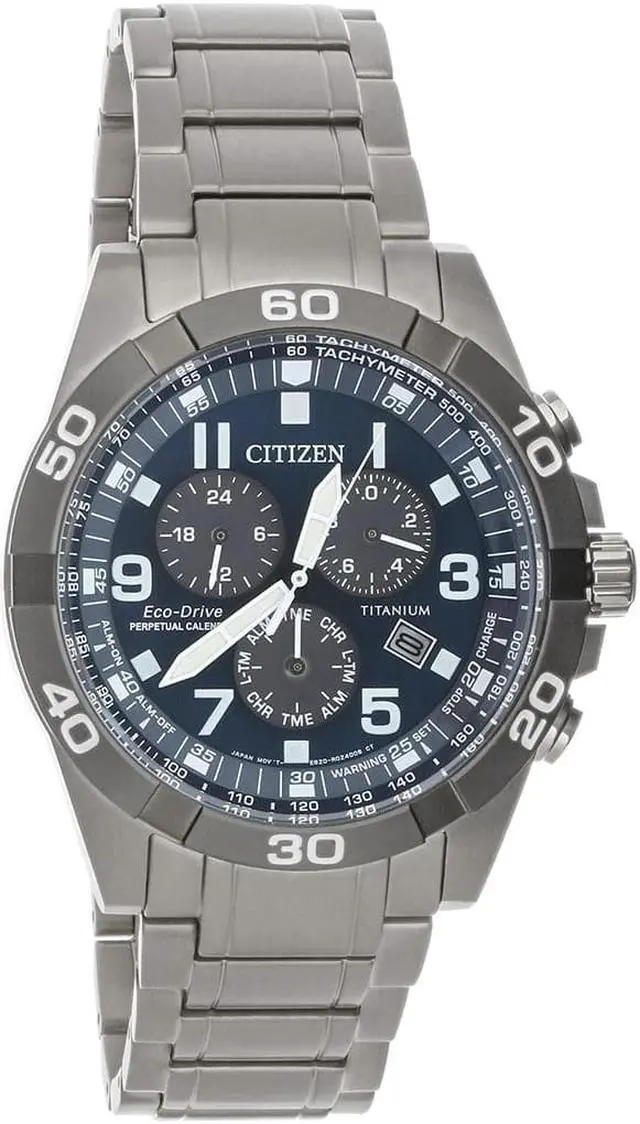 Alt view image 2 of 4 - Citizen BL5558-58L Brycen Men's Watch Silver 43mm Titanium
