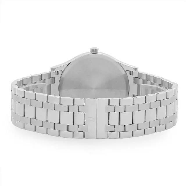 Alt view image 14 of 15 - Bulova Mens Charcoal Dial Stainless Steel Dress Quartz Watch 96B261