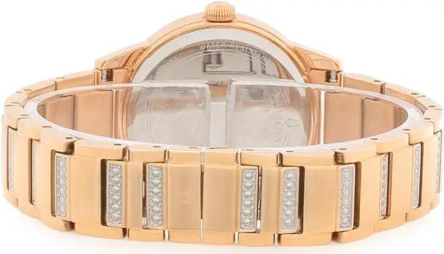 Alt view image 9 of 20 - Bulova Ladies TurnStyle Rose Gold Plated Stainless Steel Quartz Watch 98L247