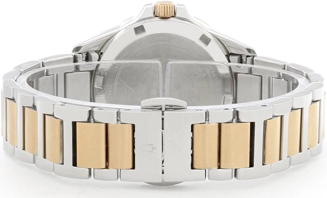 Alt view image 2 of 2 - Bulova Marine Star Ladies Diamond Two Tone Quartz Watch 98R234