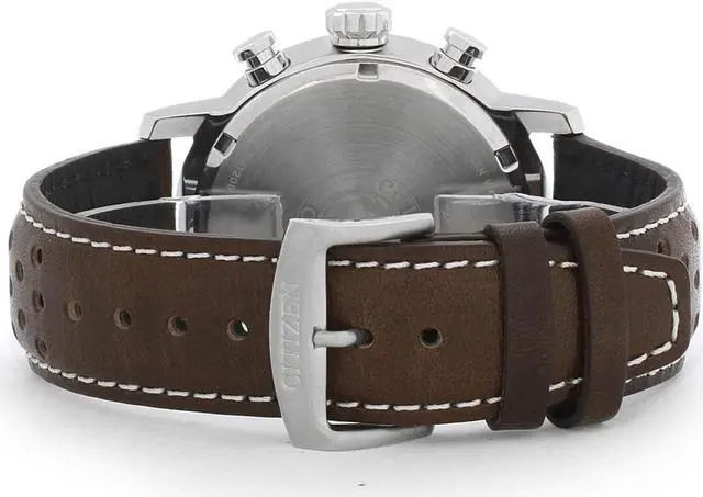 Alt view image 3 of 8 - Citizen CA0648-09L Brycen Men's Watch Brown 44mm Stainless Steel