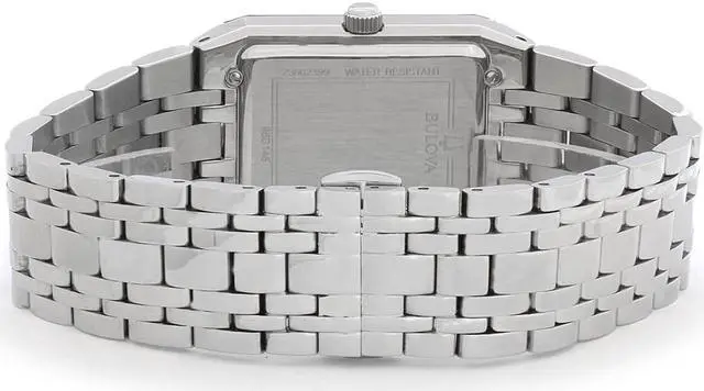 Alt view image 6 of 13 - Bulova 96D145 Mens Quadra Silver Watch