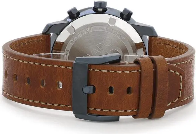 Alt view image 5 of 6 - Movado Bold Leather Chronograph Mens Watch 3600476