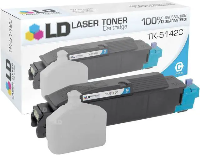 Alt view image 5 of 12 - LD Compatible Toner Cartridge Replacement for Kyocera TK-5142 (Black, Cyan, Magenta, Yellow, 4-Pack)