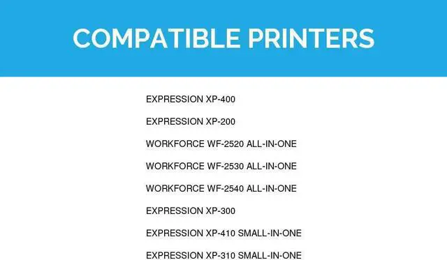 Alt view image 7 of 11 - LD Products Remanufactured Replacements for Epson 200XL Ink Cartridges 200XL 200 XL T200XL120 High Yield for use in XP-200, XP-300, XP-310, XP-400, XP-410, WF-2520, WF-2530, WF-2540 (Black, 7-Pack)
