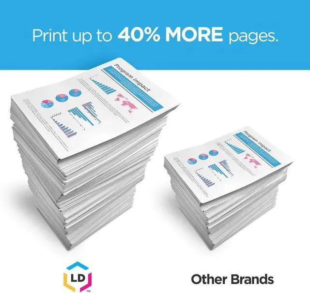 Alt view image 5 of 13 - LD Products Compatible Toner Cartridge Replacement for Okidata 44469801 Type C17 (Black, 4-Pack)