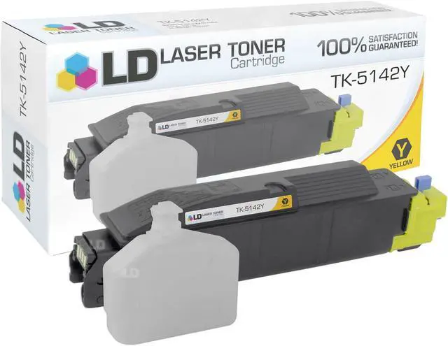 Alt view image 6 of 12 - LD Compatible Toner Cartridge Replacement for Kyocera TK-5142 (Black, Cyan, Magenta, Yellow, 4-Pack)