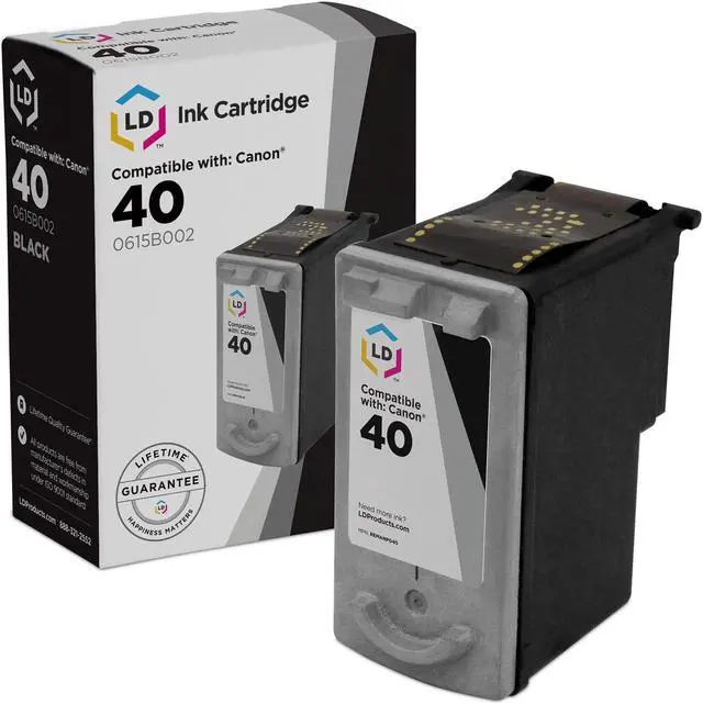Main image of LD Products Remanufactured Ink Cartridge Replacement for Canon PG-40 0615B002 (Black)