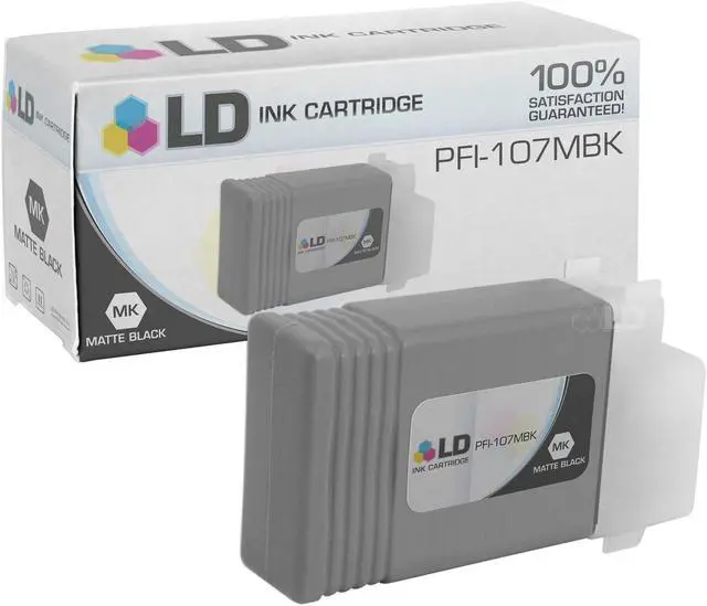 Main image of LD Compatible Ink Cartridge Replacement for Canon PFI-107MBK 6704B001 (Matte Black) Compatible with Canon imagePROGRAF iPF780 iPF785 MFP M40 iPF780 MFP M40 iPF785 iPF685 iPF680 iPF670