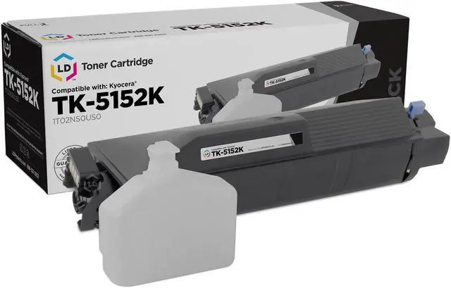 Main image of LD Products Toner Cartridge Compatible with Replacement for Kyocera TK-5152K 1T02NS0US0 (Single Black Cartridge)