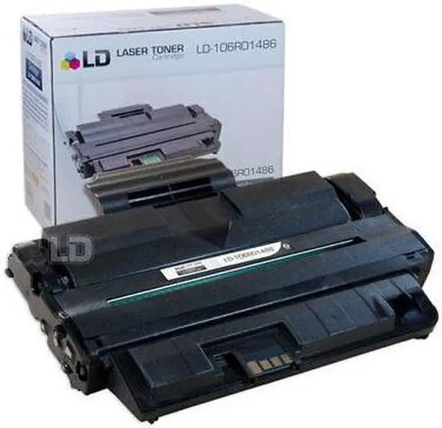 Main image of LD Products Compatible Toner Cartridge Replacement for Xerox 106R1486 (Black)