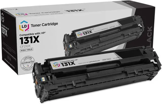 Main image of LD Products Replacement Toner Cartridge for HP 131X CF210X High Yield (Black) for LaserJet 200 Color M276n, 200 M251nw, 200 M276nw, Pro 200 Color M251n, Pro 200 Color M276n, Pro 200 M251nw