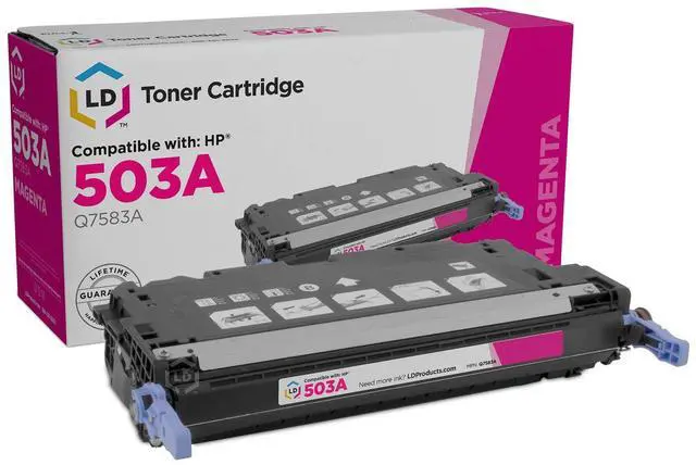 Main image of LD © Remanufactured Replacement Laser Toner Cartridge for Hewlett Packard Q7583A (HP 503A) Magenta