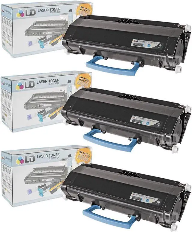 Main image of LD Products Compatible Toner Cartridge Replacement for Lexmark X264H11G High Yield (Black, 3-Pack) Compatible with Lexmark X264DN, Lexmark X363DN, Lexmark X364DN, Lexmark X364DW