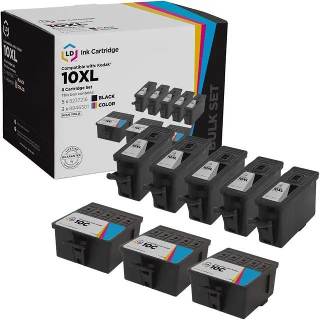 Main image of LD Products Compatible Ink Cartridge Replacement for Kodak 10XL High Yield