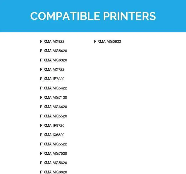 Alt view image 7 of 11 - LD Compatible Ink Cartridge Replacement for Canon CLI-251XL 6449B001 High Yield (Cyan) Compatible w Pixma MX920 / MX922 MG6320 MX722 MG5422 MG7120 MG5520 iP8720 MG5522 MG7520 MG6620 MG5622 and more