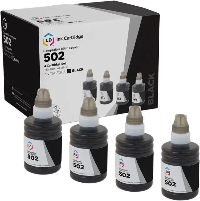 Alt view image 2 of 14 - LD Products Compatible Ink Cartridge Replacement for Canon PGI-220 & CLI-221 (Pigment Black, Black, Cyan, Magenta, Yellow, 5-Pack)