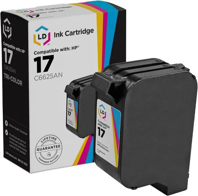 Main image of LD Products Remanufactured Ink Cartridge Replacement for HP 17 C6625AN (Color)