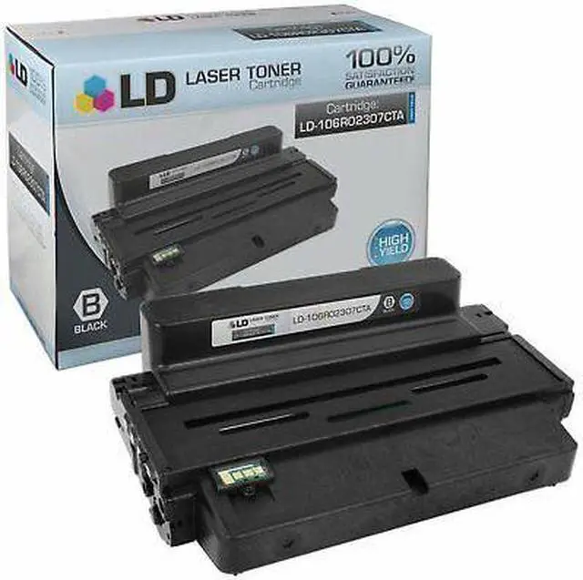 Alt view image 9 of 9 - LD Products Compatible Toner Cartridge Replacement for Xerox Phaser 3320 106R02307 High Yield (Black, 2-Pack)