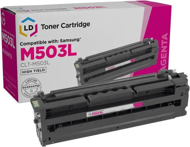 Main image of LD Products Compatible Toner Cartridge Replacement for Samsung M503L CLT-M503L High Yield (Single Magenta) C ompatible with Samsung Xpress SL-C3010ND SL-C3060FR SL-C3060ND