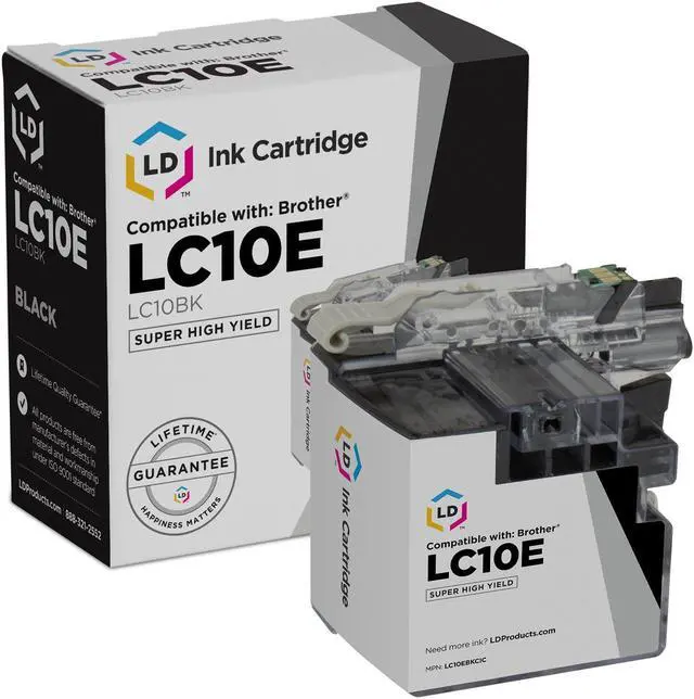 Main image of LD Products Compatible Ink Cartridge Replacement for Brother LC10EBK Super High Yield (Black)