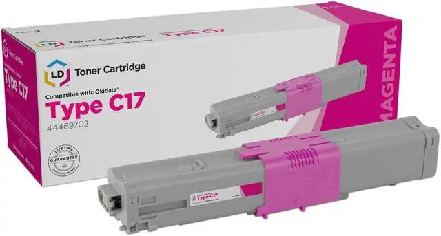 Main image of LD © Okidata Compatible 44469702 (Type C17) Magenta Laser Toner Cartridge