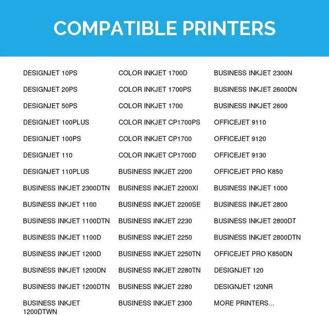 Alt view image 7 of 11 - LD Products Remanufactured Ink Cartridge Replacement for HP 11 C4837A (Magenta)