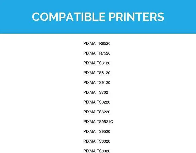Alt view image 7 of 12 - LD Products Compatible Ink Cartridge Replacements for Canon PGI-280XXL & Canon CLI-281XXL Super High Yield (1 Pigment Black, 1 Black, 1 Cyan, 1 Magenta, 1 Yellow, 5-Pack)
