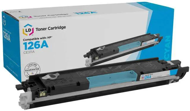 Main image of LD CE311A 126A Cyan Laser Toner Cartridge for HP Laserjet CP1025nw M175nw M175a