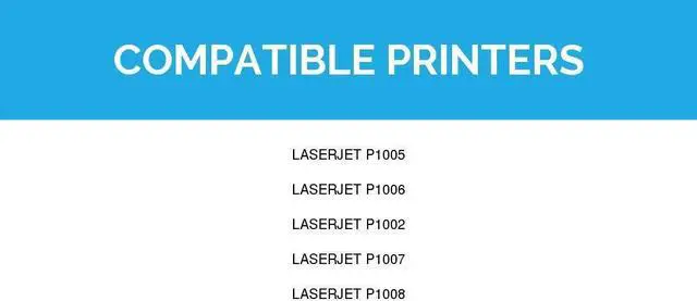 Alt view image 7 of 11 - LD Products Compatible HP 35A CB435A Toner Cartridge Replacement (Black, 3-Pack)
